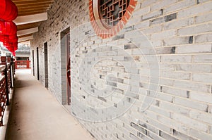 Chinese architecture --tiles wall