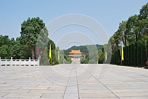 Chinese Architecture of Yandi Mausoleum