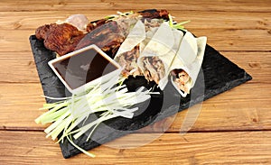 Chinese Aromatic Duck And Pancakes