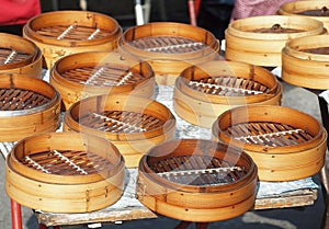 Chinese Bamboo Steamers