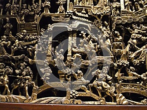 Chinese beautiful window panel