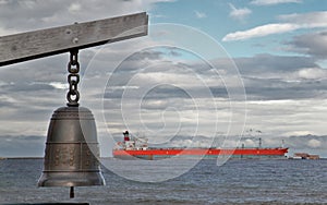 Chinese Bell and Ship