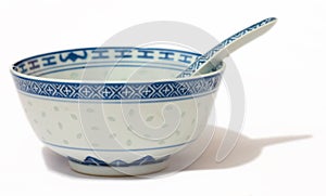 Chinese Bowl and Spoon