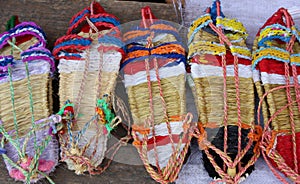 Chinese braided sandals