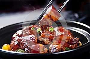 Chinese braised pork belly, dongpo pork
