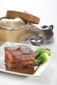 Chinese braised pork belly, dongpo pork