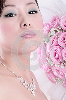 Chinese bride abstract