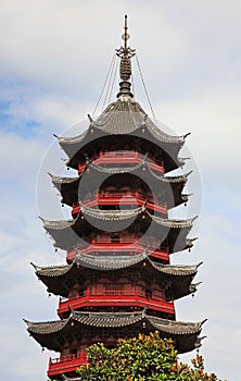 Chinese Buddhist Pagoda photo