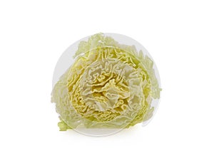 Chinese cabbage Isolated on a white background