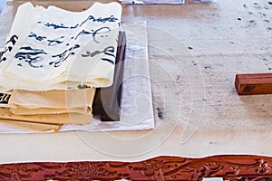 Chinese Caligraphy desk