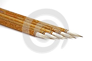 Chinese calligraphic brushes