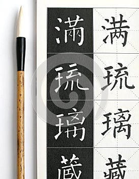 Chinese calligraphy art materials