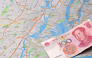 Chinese capital into NewYork
