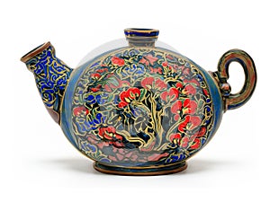 Chinese Ceramic Tea Pot - AI Illustration