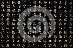 Chinese Characters Close-Up