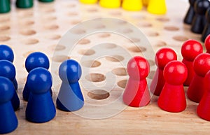 Chinese checkers figurine