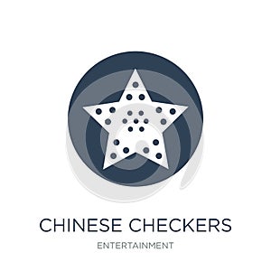 chinese checkers icon in trendy design style. chinese checkers icon isolated on white background. chinese checkers vector icon