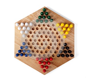 Chinese checkers wooden