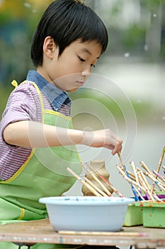 chinese children painting