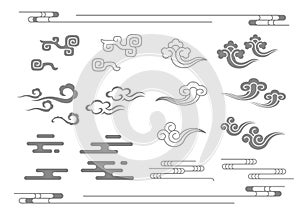 Chinese cloud pattern