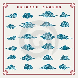 Chinese clouds set