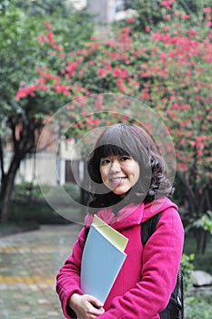 Chinese college girl photo