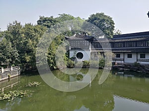Chinese courtyard in Hangzhou