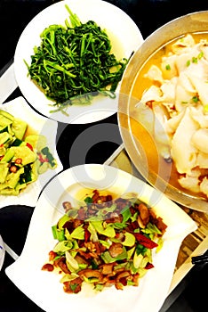 Chinese cuisine dishes, Szechuan restaurant