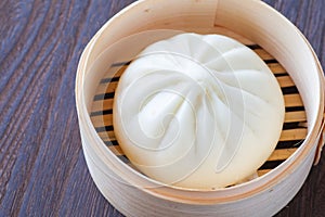 Chinese cuisines steamed bun photo