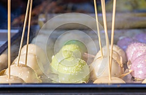 Chinese dessert,street food in yunnan china.