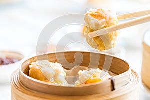 Chinese dim sum Shumai