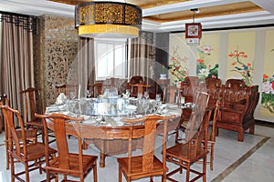 Chinese dining rooms