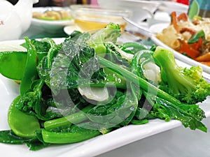 Chinese Dish - Green vegitables