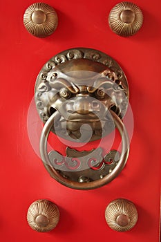 Chinese Door Guardian Handle for Protection