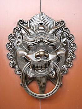 Chinese door knocker