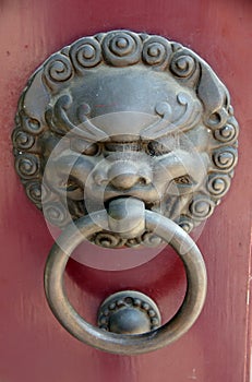 Chinese door knocker or handle