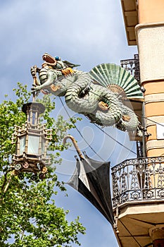 Chinese Dragon in Barcelona