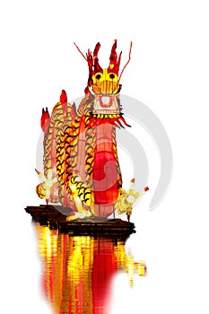 Cinese Drago lanterna stagno 