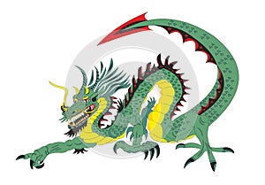Chinese dragons are treasure keepers