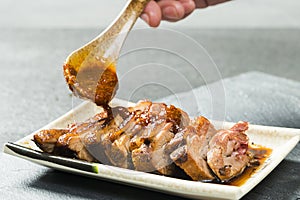 Chinese duck meat