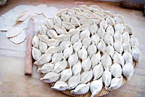 Chinese dumpling (Jiaozi) photo