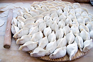 Chinese dumpling (Jiaozi) photo