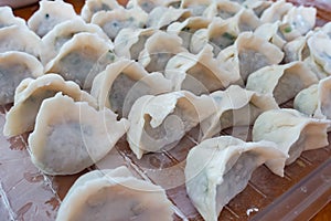 Chinese dumplings home made