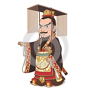 Chinese Emperor, Qin Shi Huang.