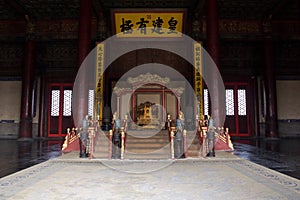 Chinese Emperor's Throne