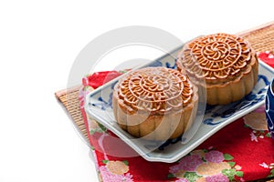 Chinese famous food--Moon cake photo