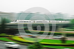 Chinese fast train