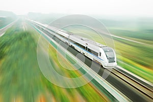 Chinese fast train photo