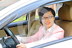 Chinese female driver