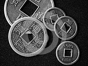 Chinese feng shui coins